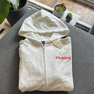 NWT Pleasing The AstroMilk Man Zip-Up Hoodie XL